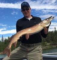 MIKE WITH AN IMPRESSIVE PIKE
