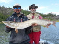 TROPHY PIKE CAUGHT BY LES