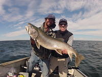 Jim Coleman and guide Merle.  Great fish Jim!