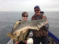 Christie Atkinson and her 28lber